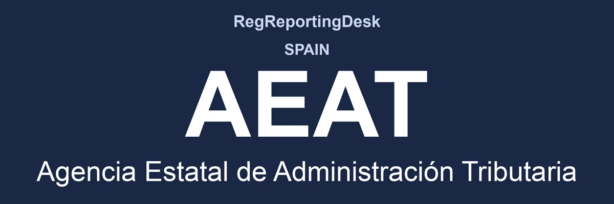 RegReportingDesk card: AEAT, Agencia Estatal de Administración Tributaria, Spain