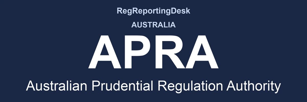RegReportingDesk card: APRA, Australian Prudential Regulation Authority, Australia