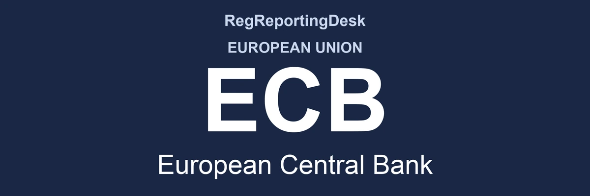 RegReportingDesk card: ECB, European Central Bank, European Union