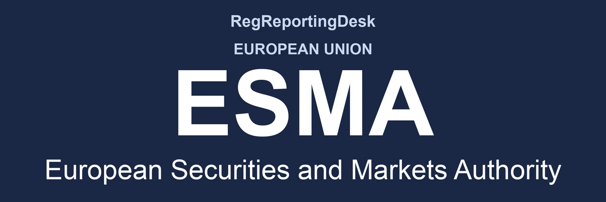 RegReportingDesk card: ESMA, European Securities and Markets Authority, European Union