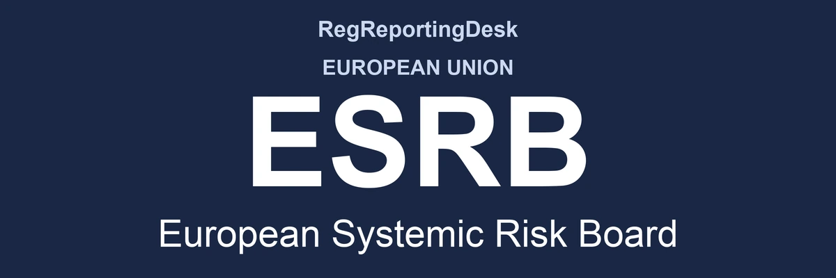 RegReportingDesk card: ESRB, European Systemic Risk Board, European Union