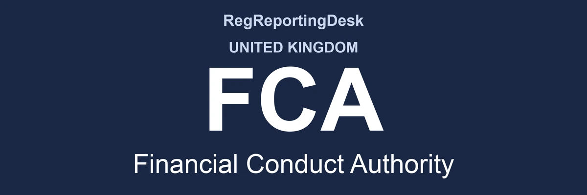 RegReportingDesk card: FCA, Financial Conduct Authority, United Kingdom