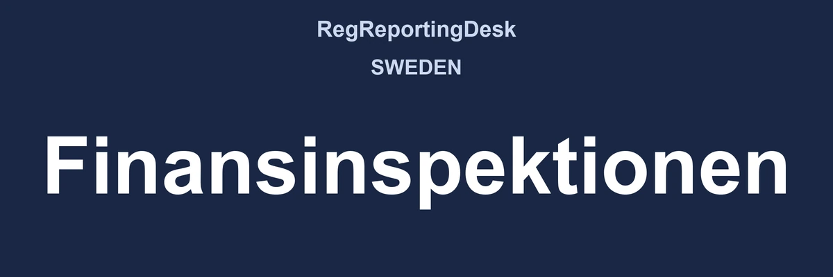 RegReportingDesk card: Finansinspektionen, Sweden