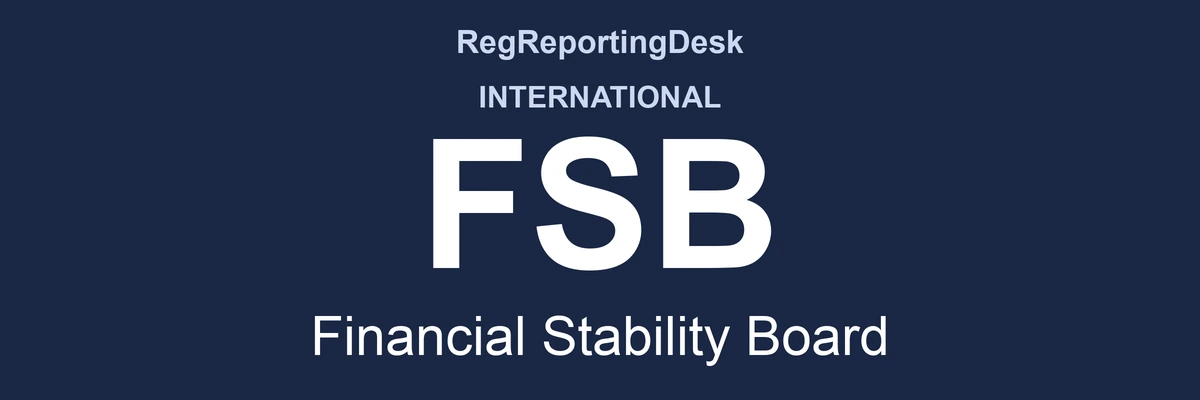 RegReportingDesk card: FSB, Financial Stability Board, International
