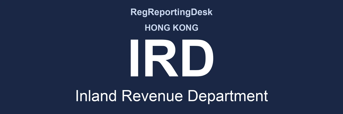 RegReportingDesk card: IRD, Inland Revenue Department, Hong Kong