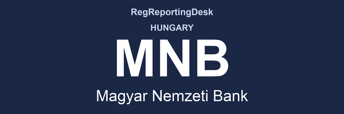 RegReportingDesk card: MNB, Magyar Nemzeti Bank, Hungary