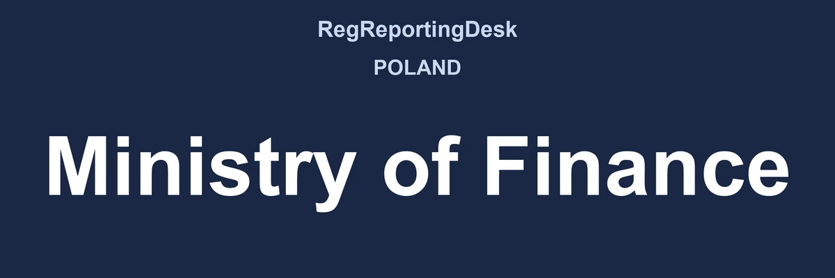 RegReportingDesk card: Ministry of Finance, Poland