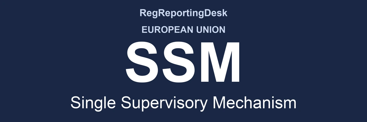 RegReportingDesk card: SSM, Single Supervisory Mechanism, European Union